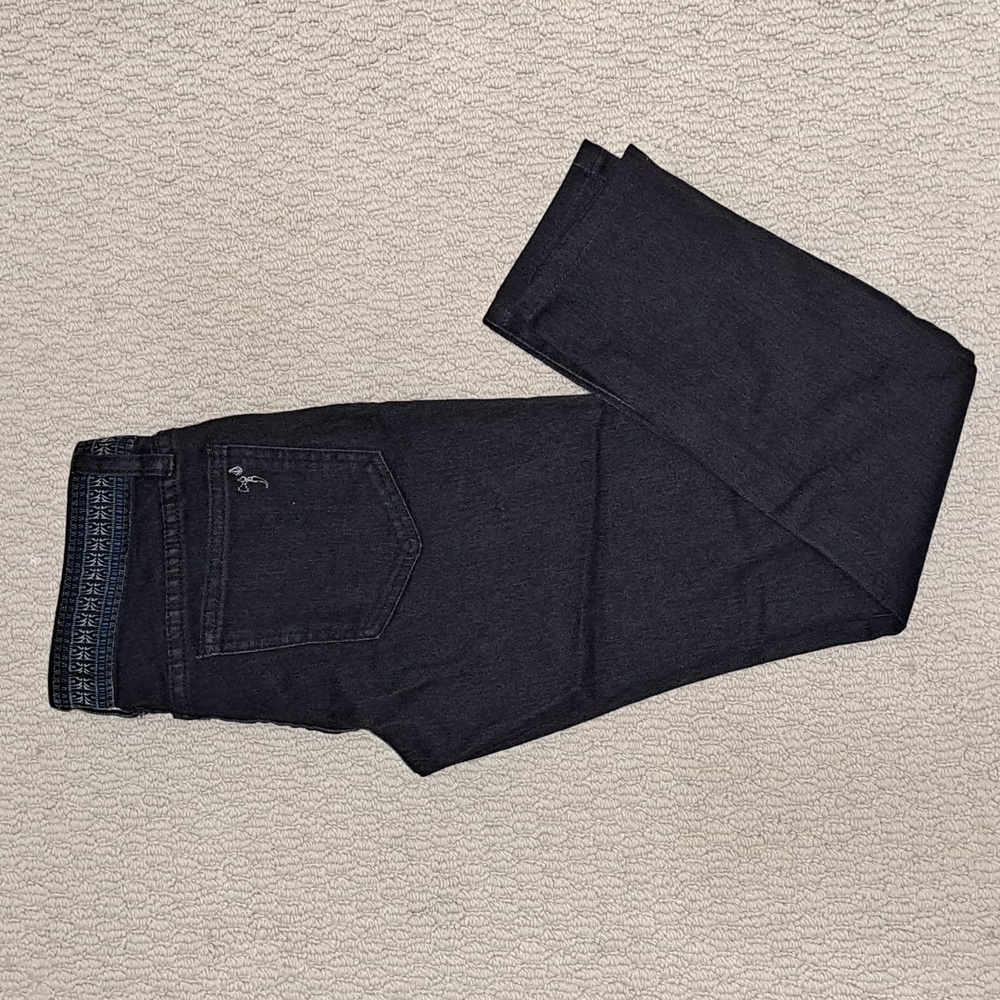 Volcom Black Tie-Up Fly Jeans, Size 1 / 25 Waist, EUC 👖